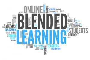 Blended Learning wordcloud