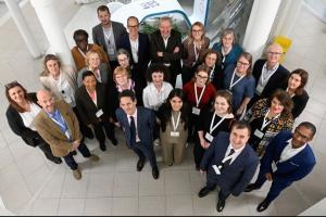 Attendees at a peer learning activity hosted by the European Training Foundation (ETF) in cooperation with the European Commission in Turin, October 2024